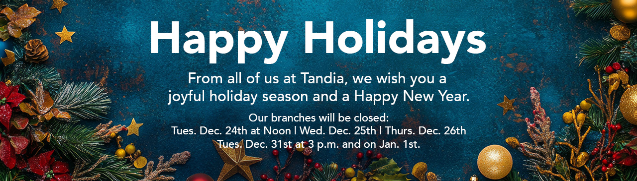 Happy Holidays From Tandia